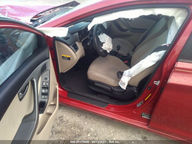 Photo 4 VIN: KMHDH4AE6FU361399 - HYUNDAI ELANTRA 