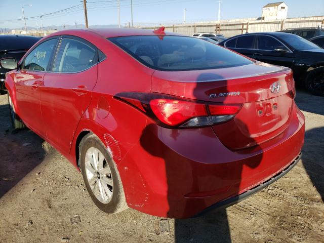 Photo 2 VIN: KMHDH4AE6FU369468 - HYUNDAI ELANTRA SE 