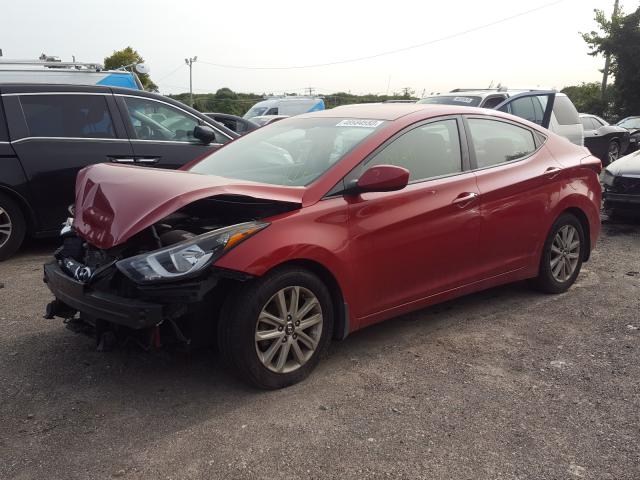 Photo 1 VIN: KMHDH4AE6FU377635 - HYUNDAI ELANTRA SE 