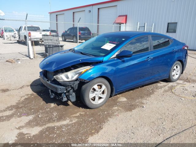 Photo 1 VIN: KMHDH4AE6FU415994 - HYUNDAI ELANTRA 