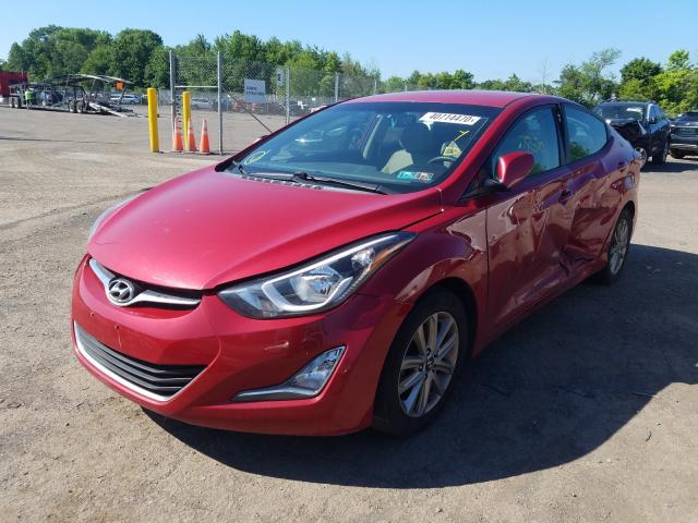 Photo 1 VIN: KMHDH4AE6FU420192 - HYUNDAI ELANTRA SE 