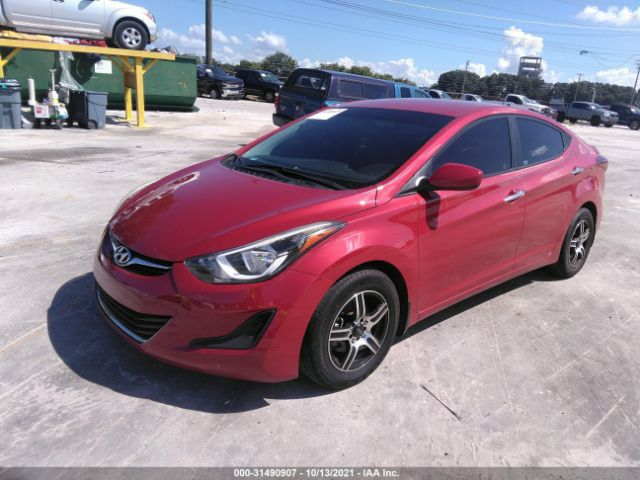 Photo 1 VIN: KMHDH4AE6GU482497 - HYUNDAI ELANTRA 