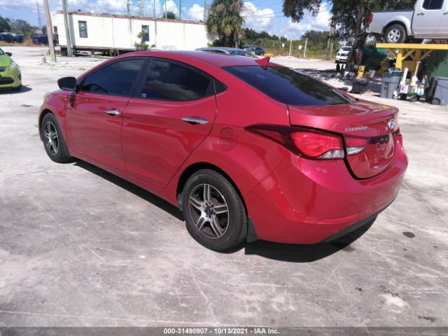 Photo 2 VIN: KMHDH4AE6GU482497 - HYUNDAI ELANTRA 