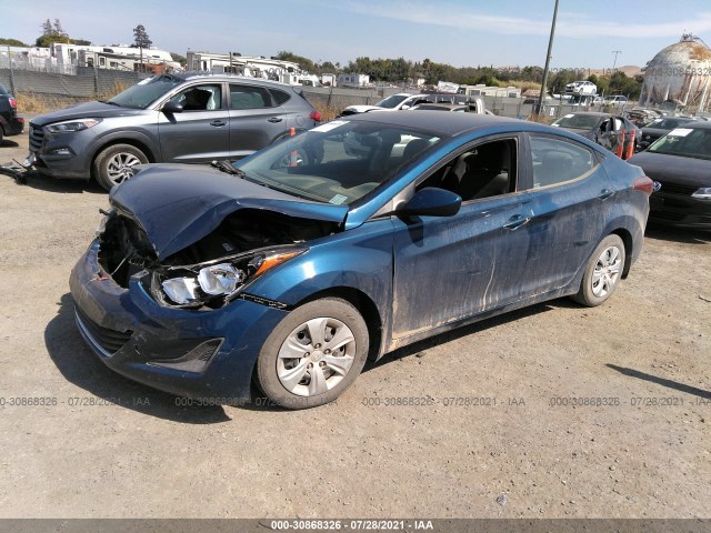 Photo 1 VIN: KMHDH4AE6GU482712 - HYUNDAI ELANTRA 