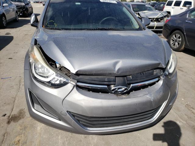 Photo 8 VIN: KMHDH4AE6GU483200 - HYUNDAI ELANTRA SE 