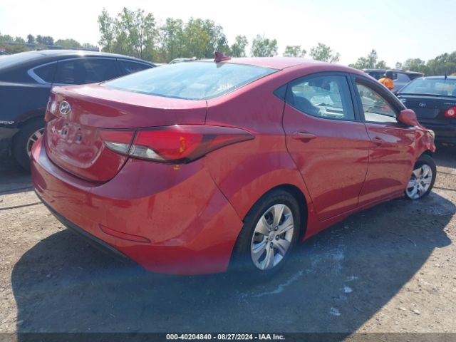 Photo 3 VIN: KMHDH4AE6GU504126 - HYUNDAI ELANTRA 