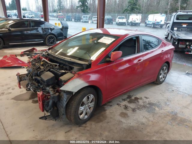 Photo 1 VIN: KMHDH4AE6GU526577 - HYUNDAI ELANTRA 