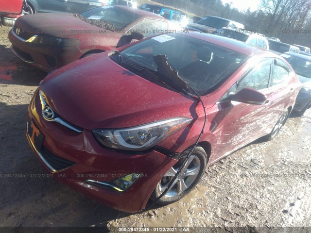 Photo 1 VIN: KMHDH4AE6GU582549 - HYUNDAI ELANTRA 