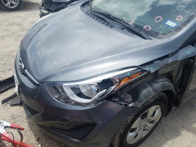 Photo 8 VIN: KMHDH4AE6GU584382 - HYUNDAI ELANTRA SE 