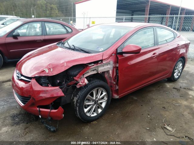 Photo 1 VIN: KMHDH4AE6GU586956 - HYUNDAI ELANTRA 