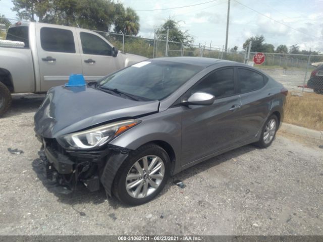 Photo 1 VIN: KMHDH4AE6GU633435 - HYUNDAI ELANTRA 