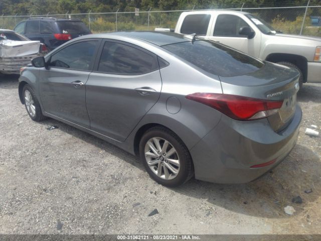 Photo 2 VIN: KMHDH4AE6GU633435 - HYUNDAI ELANTRA 