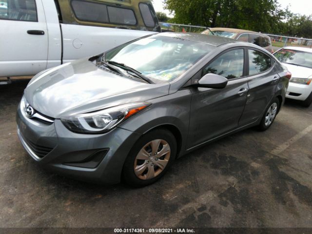 Photo 1 VIN: KMHDH4AE6GU638246 - HYUNDAI ELANTRA 