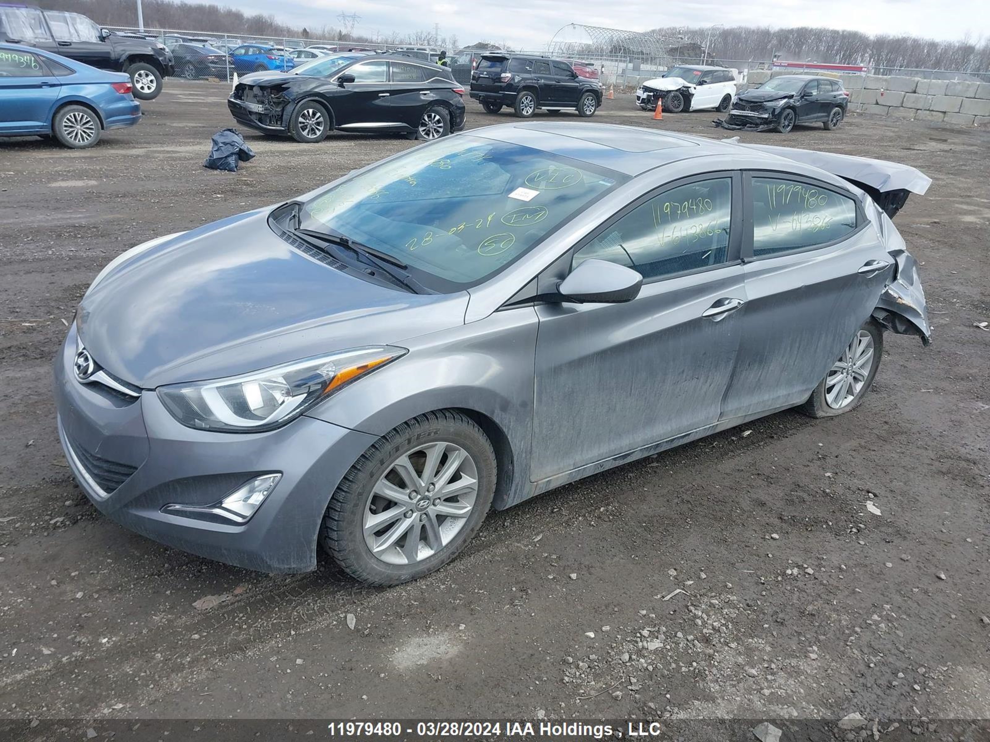 Photo 1 VIN: KMHDH4AE6GU643866 - HYUNDAI ELANTRA 