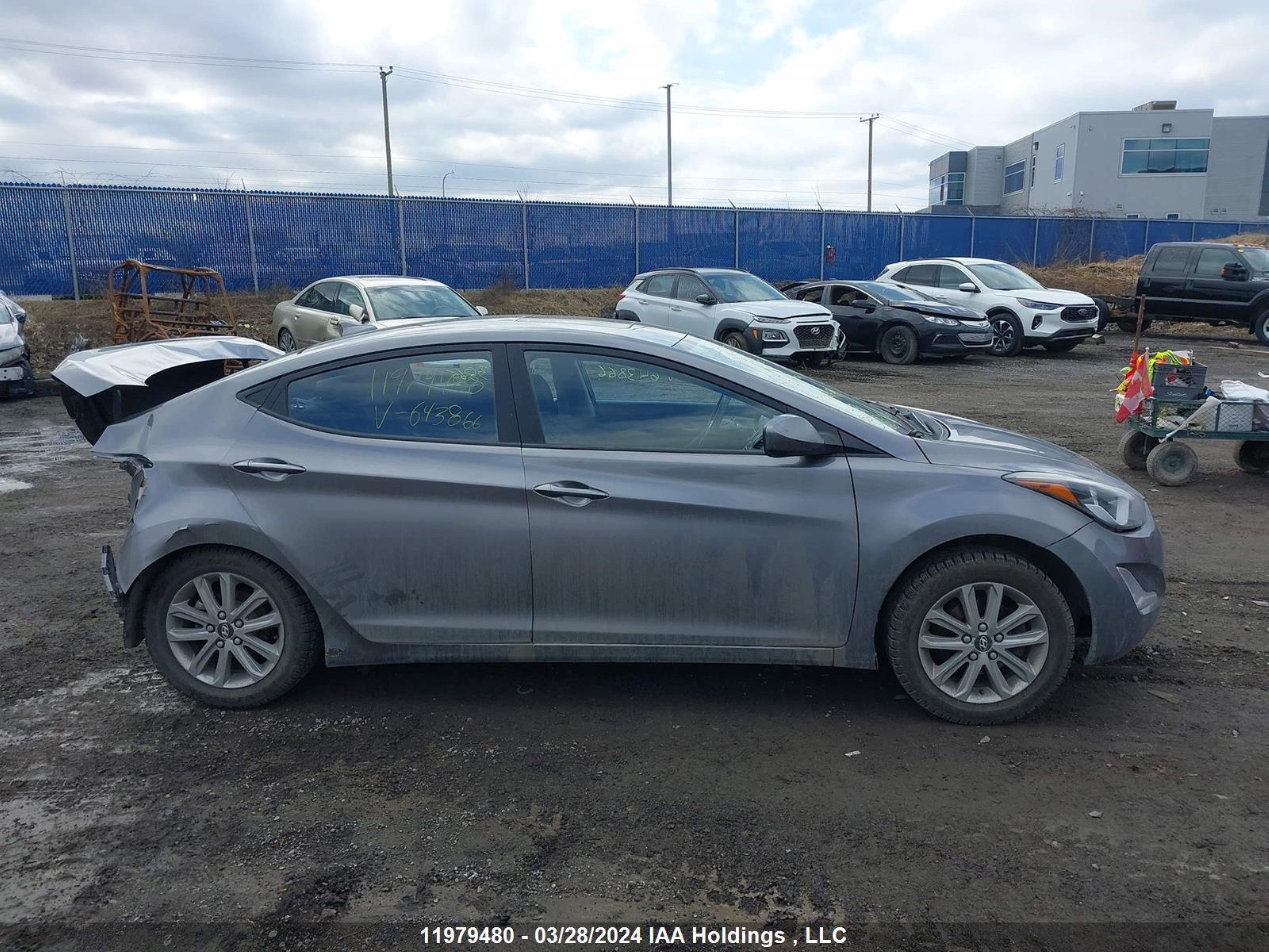 Photo 13 VIN: KMHDH4AE6GU643866 - HYUNDAI ELANTRA 