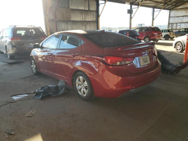 Photo 2 VIN: KMHDH4AE6GU649120 - HYUNDAI ELANTRA SE 