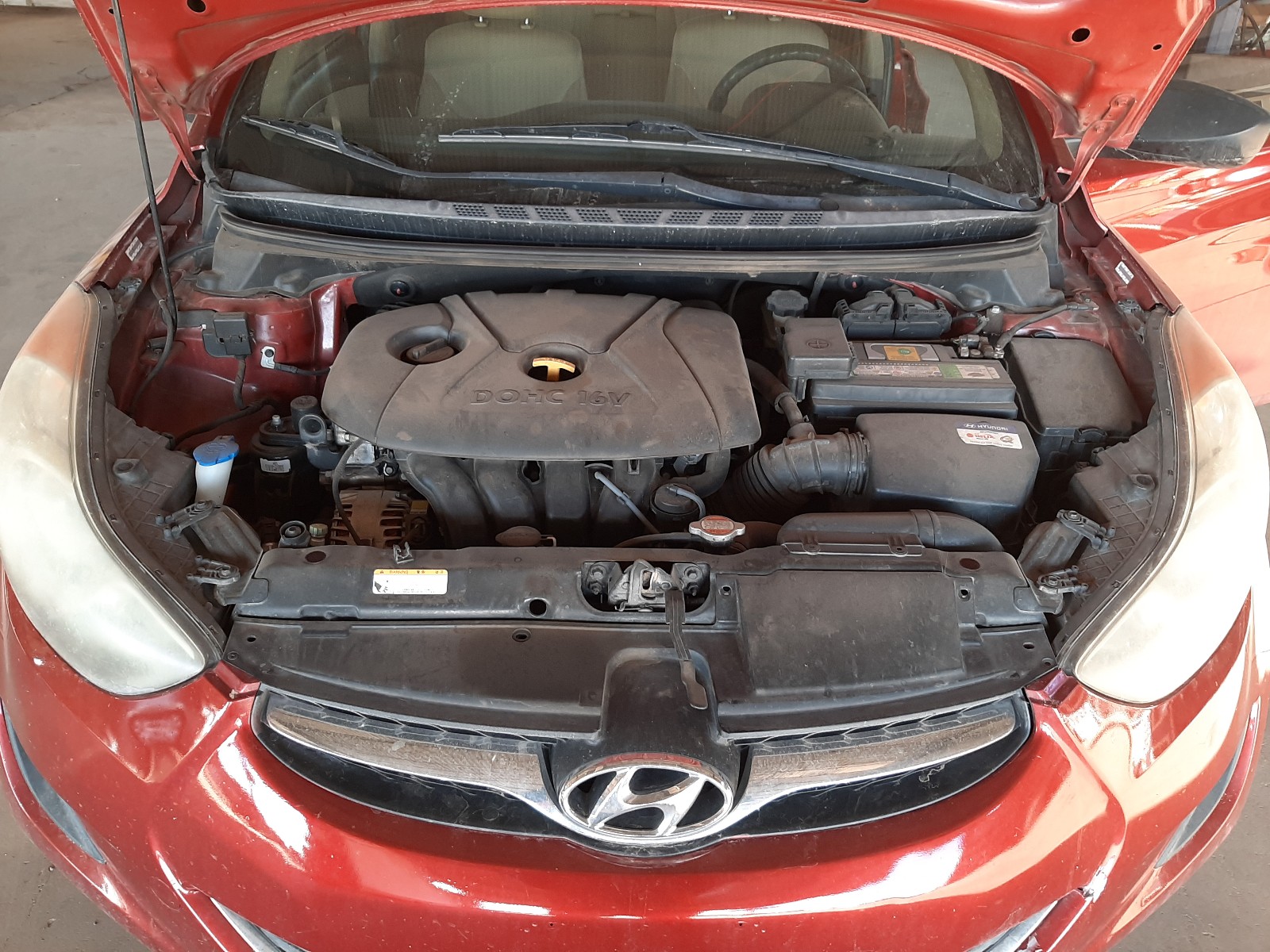 Photo 6 VIN: KMHDH4AE7BU106870 - HYUNDAI ELANTRA GL 