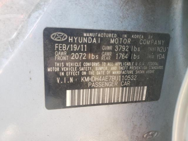 Photo 11 VIN: KMHDH4AE7BU110532 - HYUNDAI ELANTRA GL 