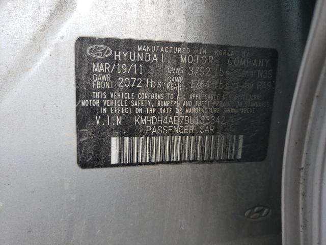 Photo 11 VIN: KMHDH4AE7BU133342 - HYUNDAI ELANTRA GL 