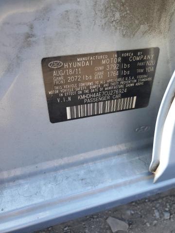 Photo 11 VIN: KMHDH4AE7CU276924 - HYUNDAI ELANTRA 