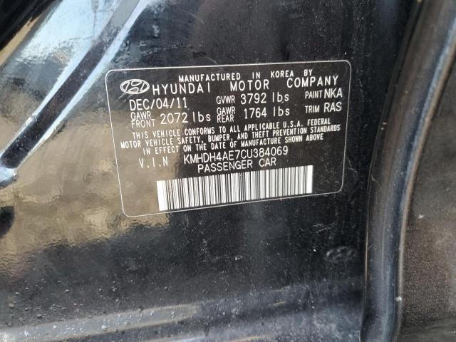 Photo 11 VIN: KMHDH4AE7CU384069 - HYUNDAI ELANTRA GL 