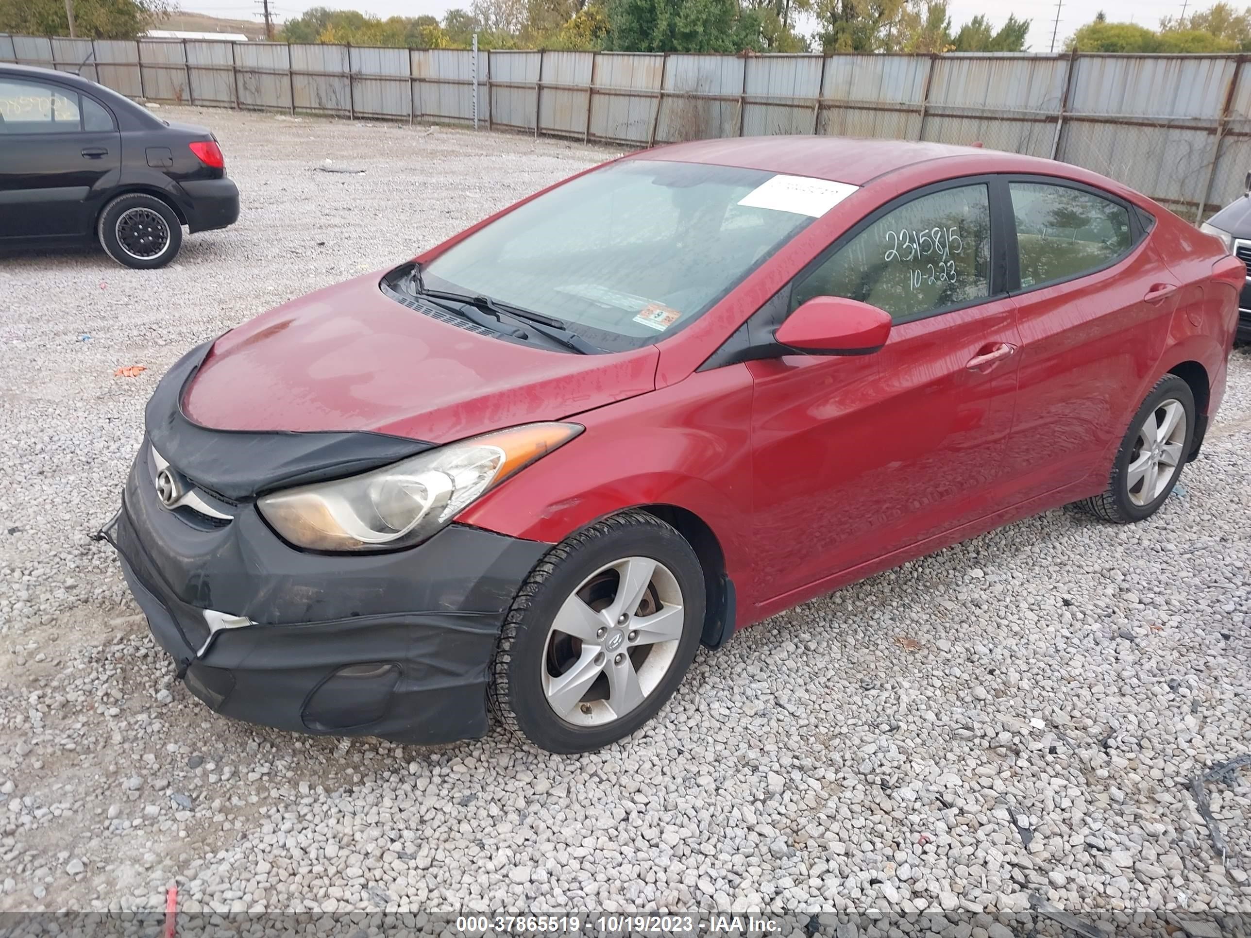 Photo 1 VIN: KMHDH4AE7CU388607 - HYUNDAI ELANTRA 