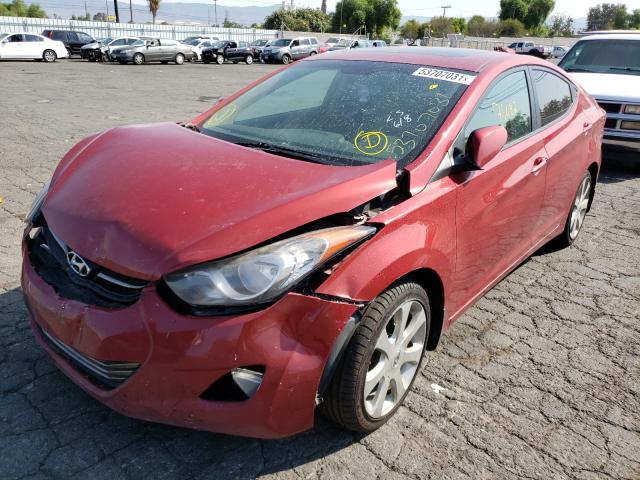 Photo 1 VIN: KMHDH4AE7CU496886 - HYUNDAI ELANTRA GL 