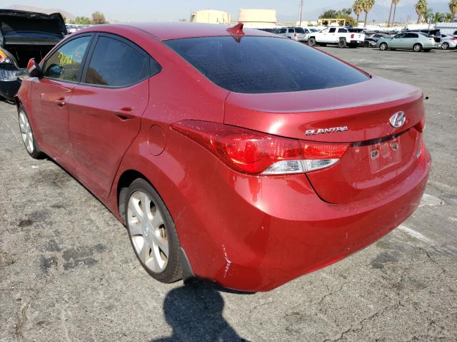 Photo 2 VIN: KMHDH4AE7CU496886 - HYUNDAI ELANTRA GL 