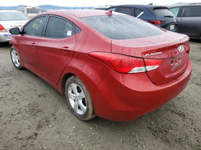 Photo 2 VIN: KMHDH4AE7DU537213 - HYUNDAI ELANTRA GL 