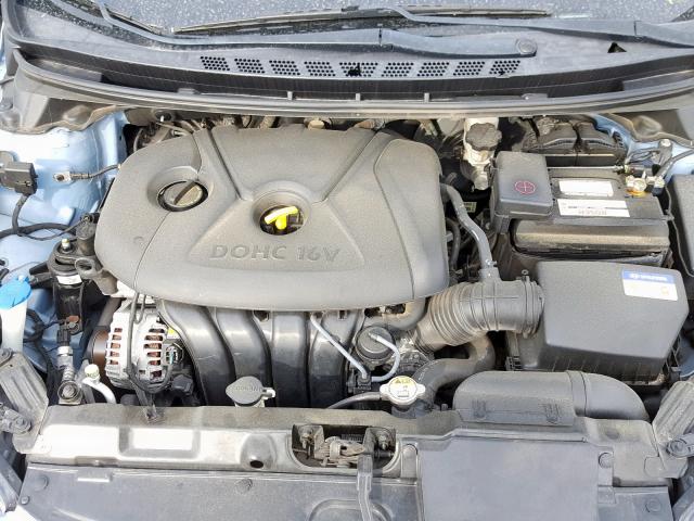 Photo 6 VIN: KMHDH4AE7DU548454 - HYUNDAI ELANTRA GL 