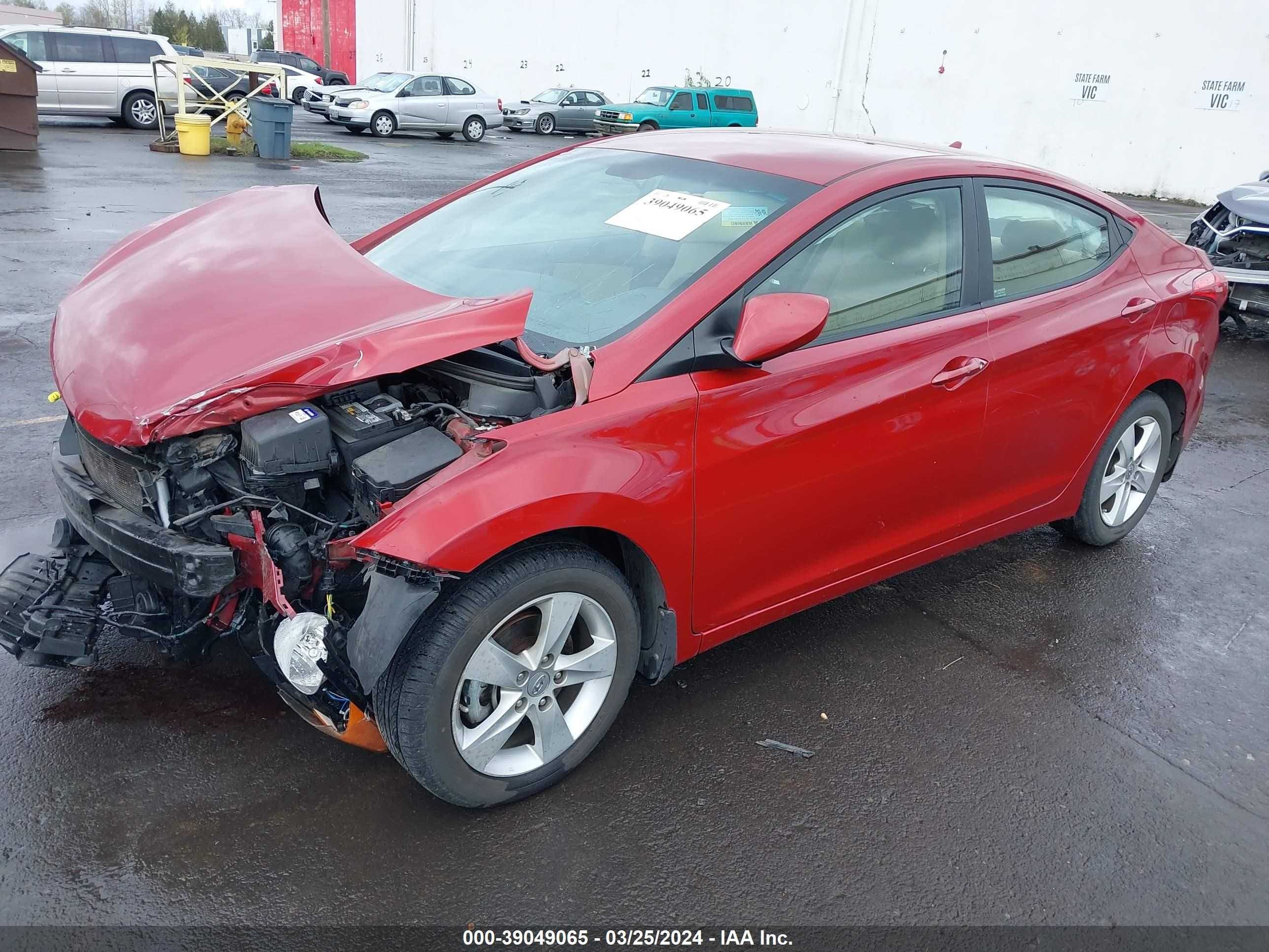 Photo 1 VIN: KMHDH4AE7DU596813 - HYUNDAI ELANTRA 