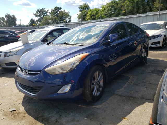 Photo 1 VIN: KMHDH4AE7DU662549 - HYUNDAI ELANTRA GL 