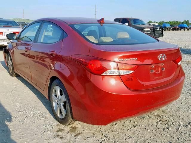 Photo 2 VIN: KMHDH4AE7DU705920 - HYUNDAI ELANTRA GL 