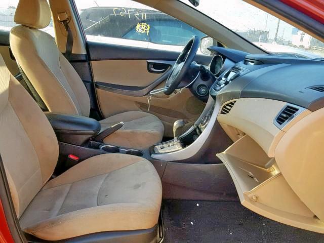 Photo 4 VIN: KMHDH4AE7DU705920 - HYUNDAI ELANTRA GL 