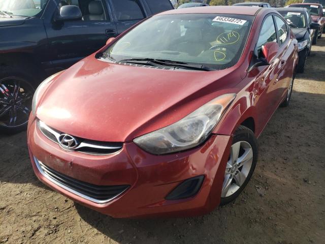 Photo 1 VIN: KMHDH4AE7DU709028 - HYUNDAI ELANTRA 