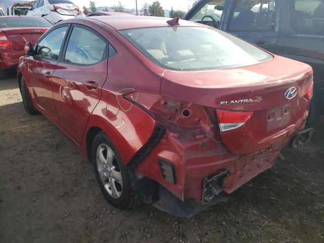 Photo 2 VIN: KMHDH4AE7DU709028 - HYUNDAI ELANTRA 