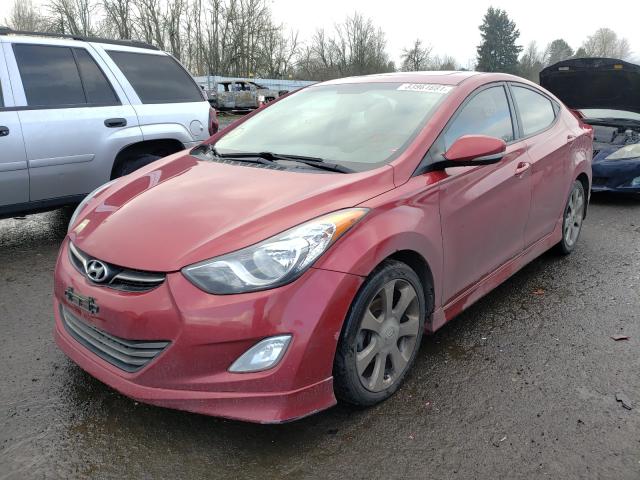 Photo 1 VIN: KMHDH4AE7DU739744 - HYUNDAI ELANTRA GL 