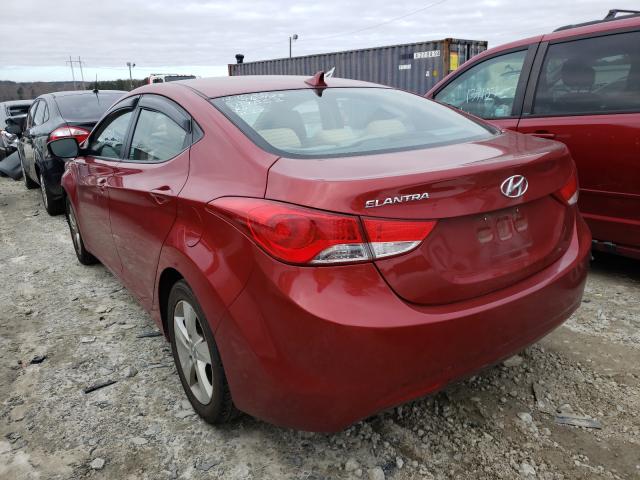 Photo 2 VIN: KMHDH4AE7DU749853 - HYUNDAI ELANTRA GL 