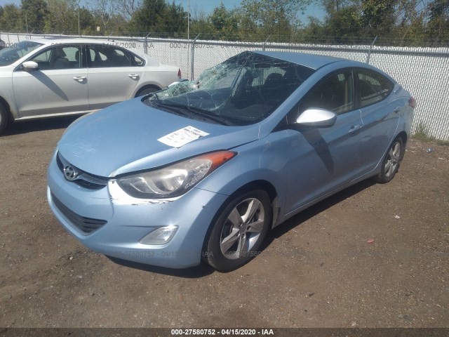 Photo 1 VIN: KMHDH4AE7DU800543 - HYUNDAI ELANTRA 