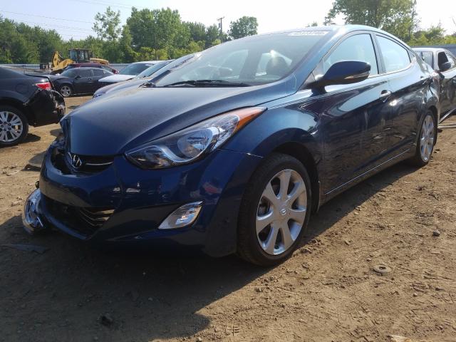 Photo 1 VIN: KMHDH4AE7DU951575 - HYUNDAI ELANTRA GL 