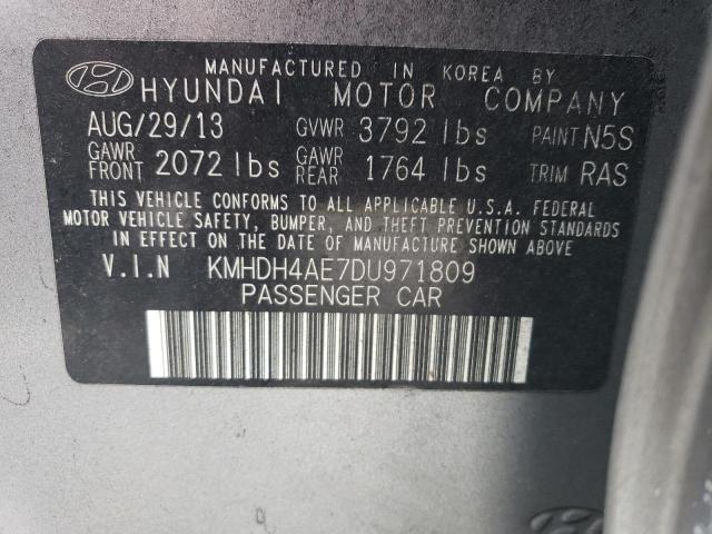 Photo 11 VIN: KMHDH4AE7DU971809 - HYUNDAI ELANTRA 