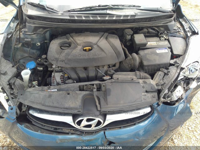 Photo 9 VIN: KMHDH4AE7DU996001 - HYUNDAI ELANTRA 