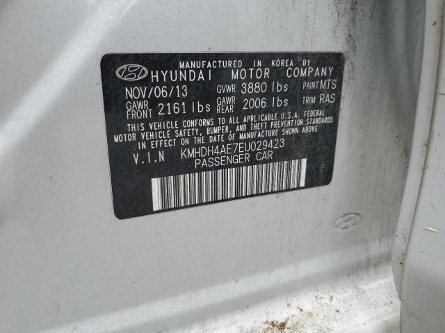 Photo 11 VIN: KMHDH4AE7EU029423 - HYUNDAI ELANTRA 