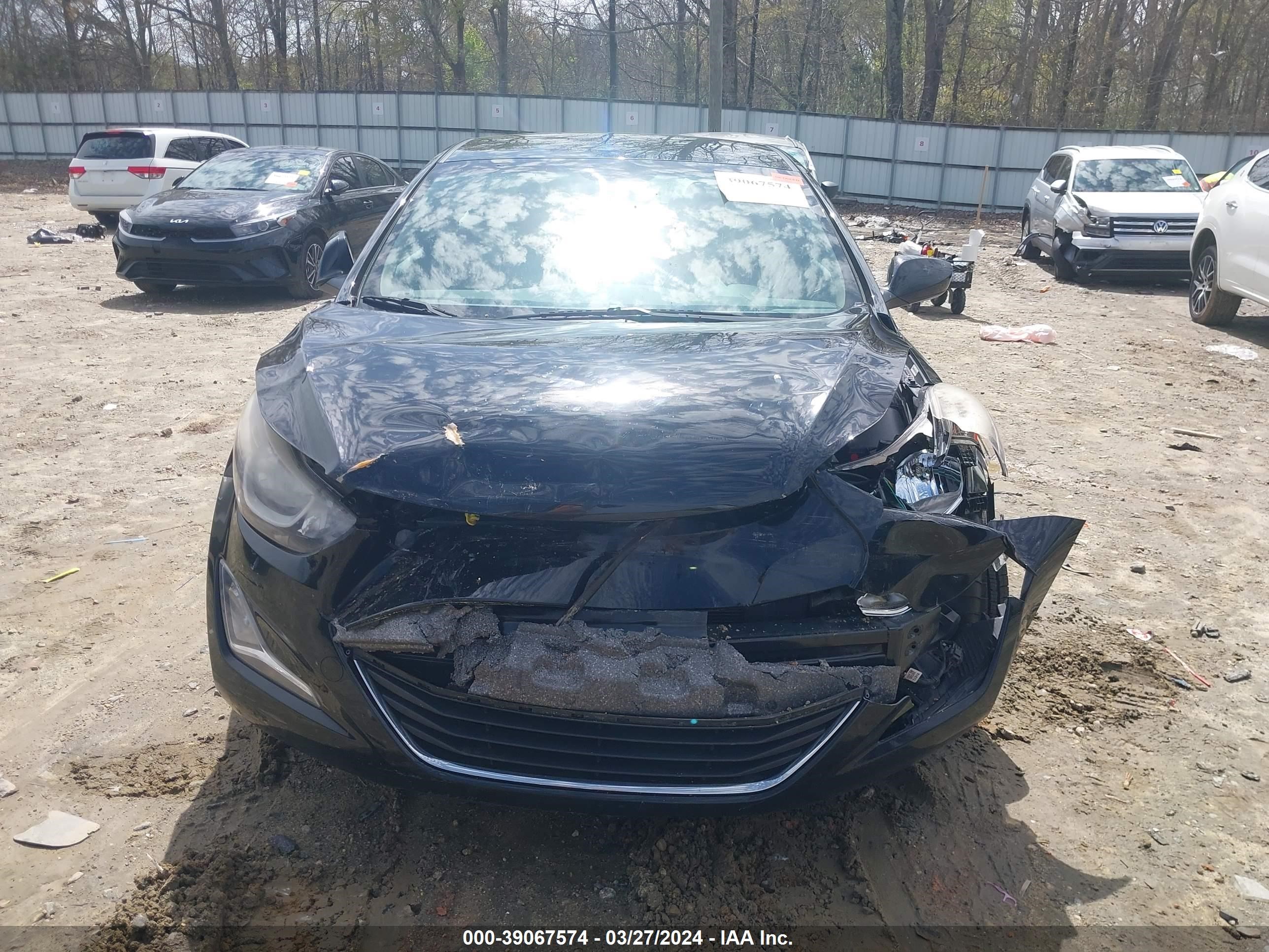 Photo 11 VIN: KMHDH4AE7EU062308 - HYUNDAI ELANTRA 