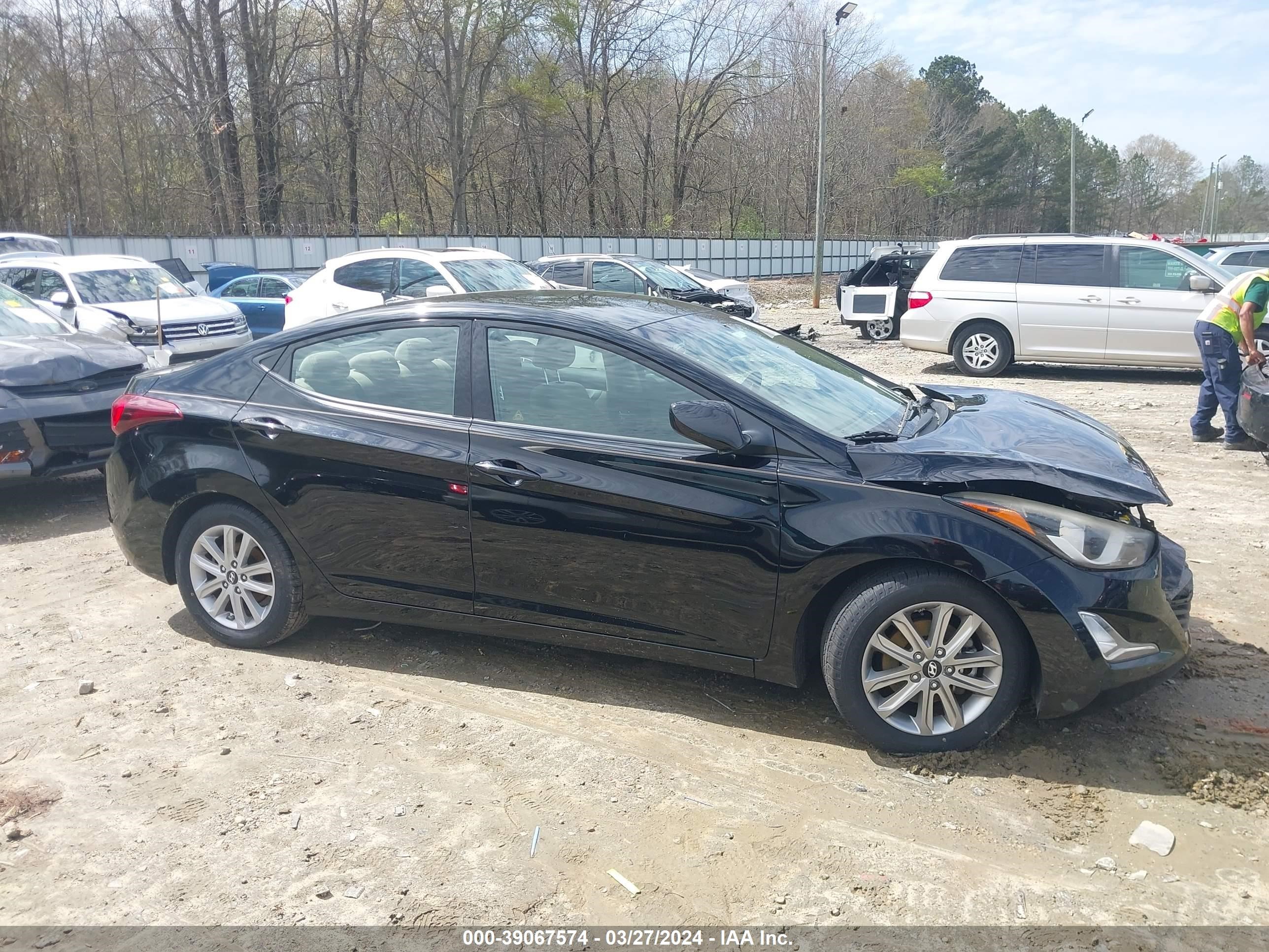 Photo 12 VIN: KMHDH4AE7EU062308 - HYUNDAI ELANTRA 