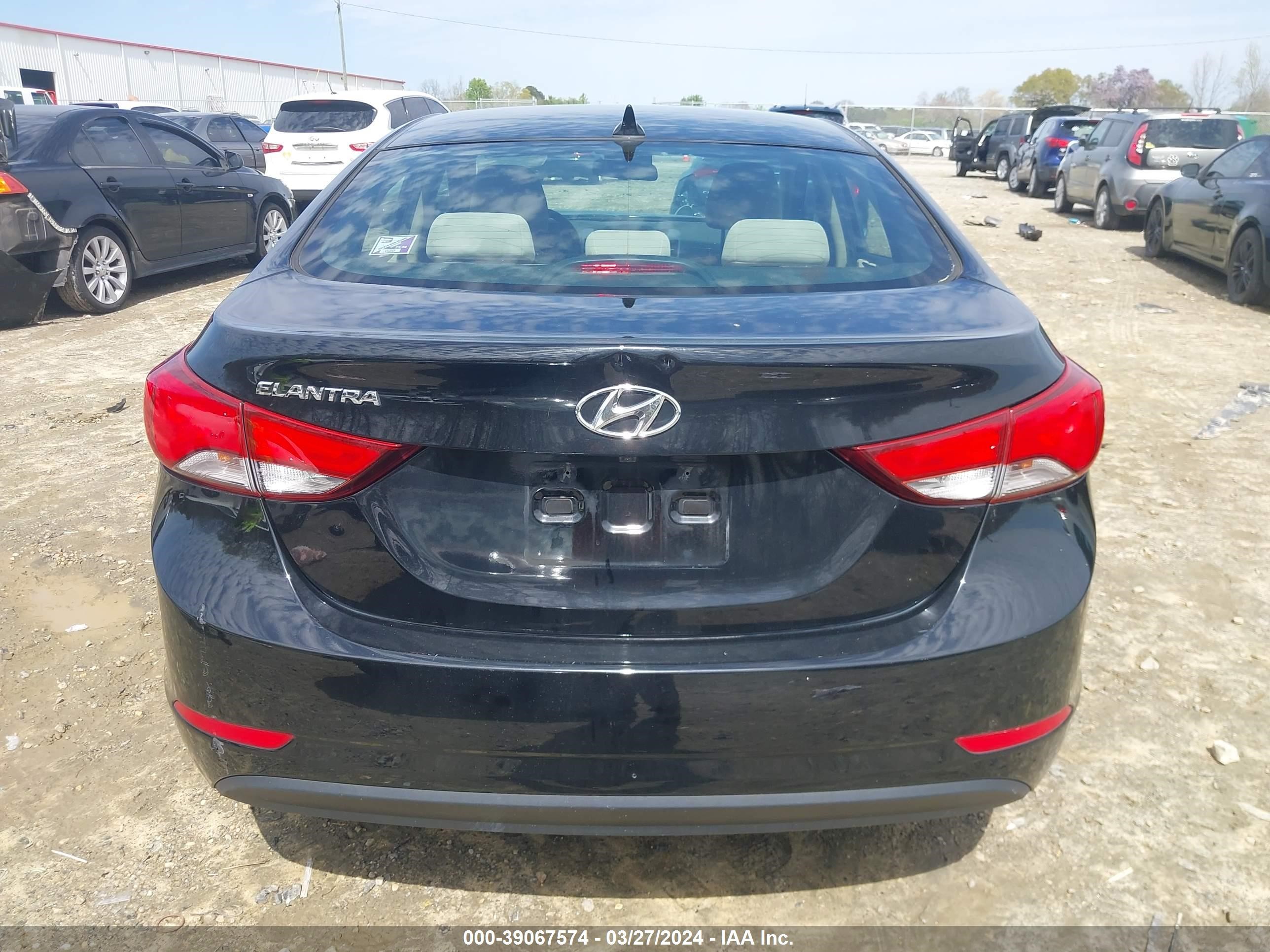 Photo 15 VIN: KMHDH4AE7EU062308 - HYUNDAI ELANTRA 