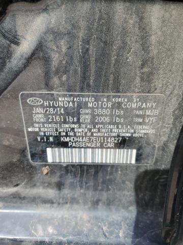 Photo 11 VIN: KMHDH4AE7EU114827 - HYUNDAI ELANTRA 