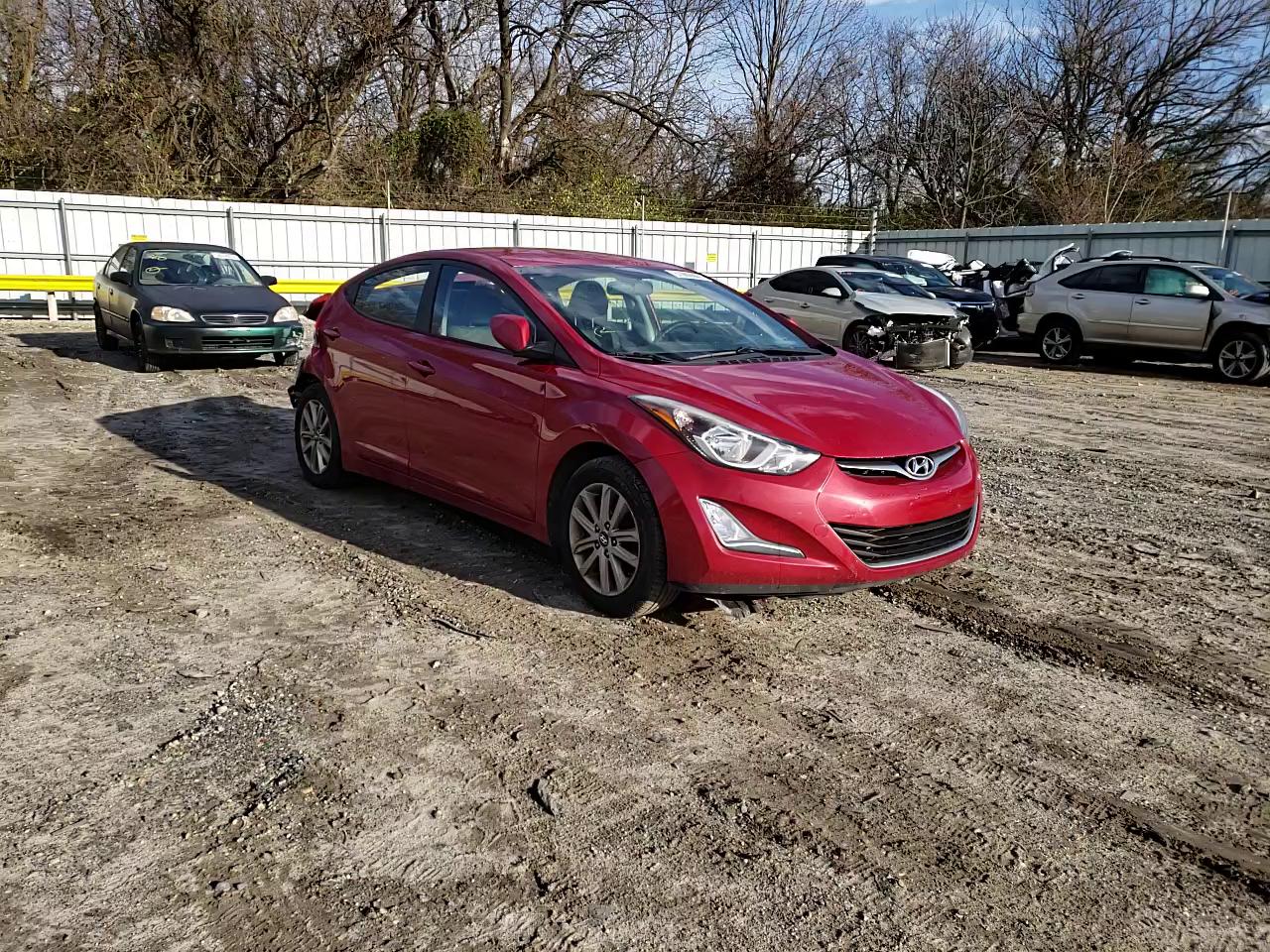 Photo 10 VIN: KMHDH4AE7EU115458 - HYUNDAI ELANTRA SE 