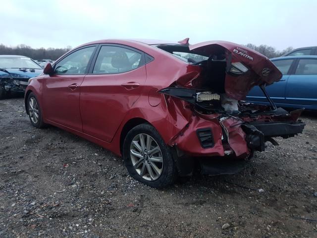 Photo 2 VIN: KMHDH4AE7EU115458 - HYUNDAI ELANTRA SE 