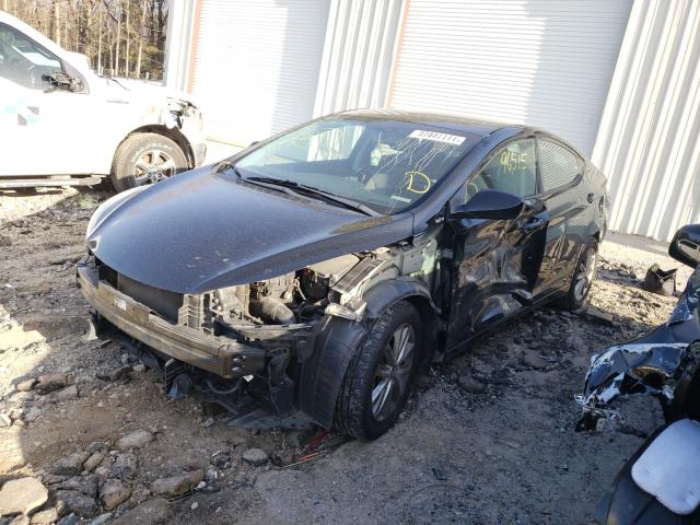 Photo 1 VIN: KMHDH4AE7EU122989 - HYUNDAI ELANTRA SE 